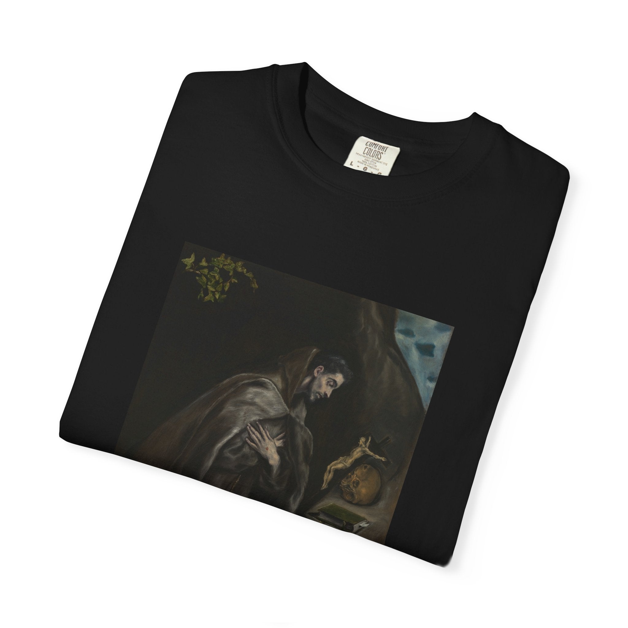 Saint Francis Kneeling in Meditation