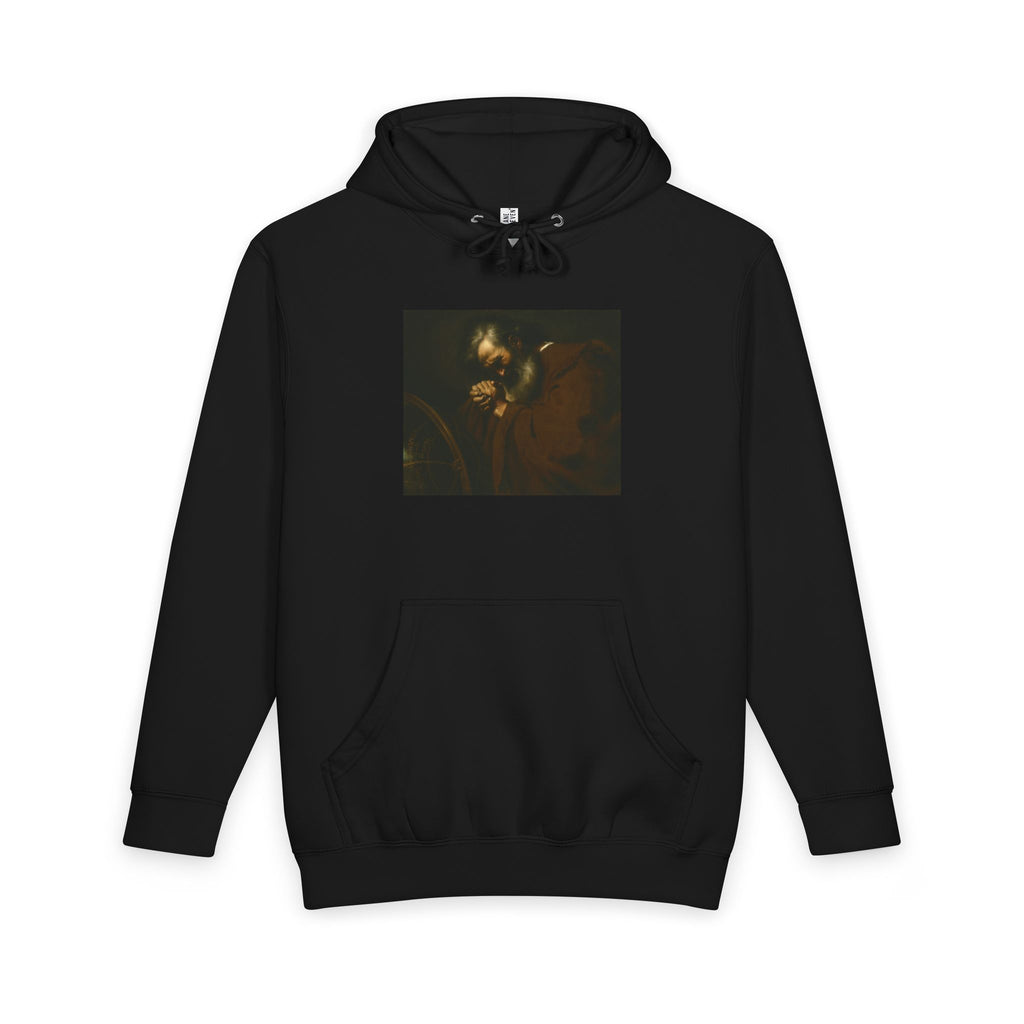 Heraclitus Weeping Philosopher Hoodie