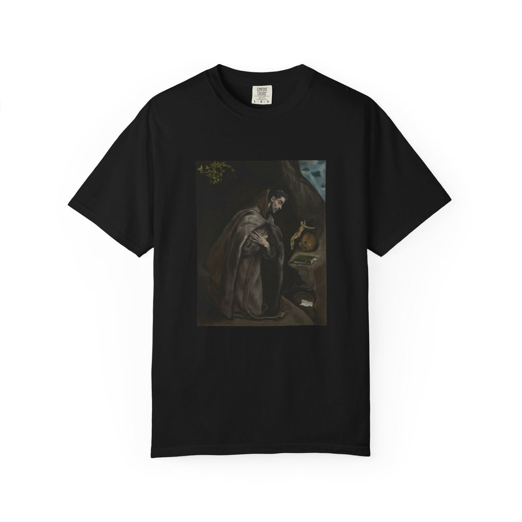 Saint Francis Kneeling in Meditation