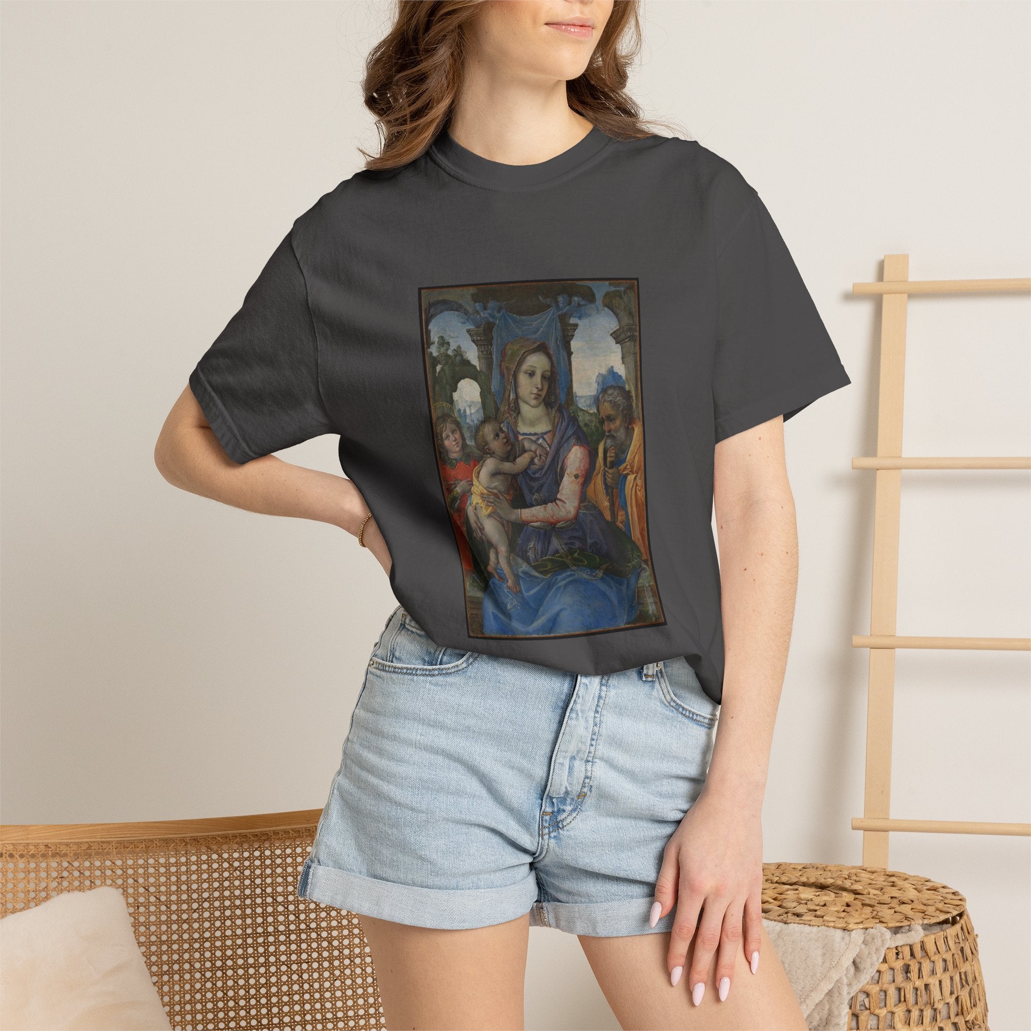 Holy Family with an Angel