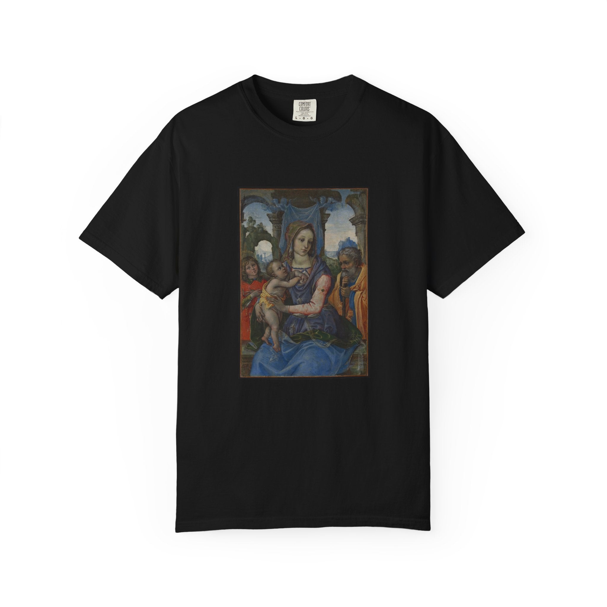 Holy Family with an Angel
