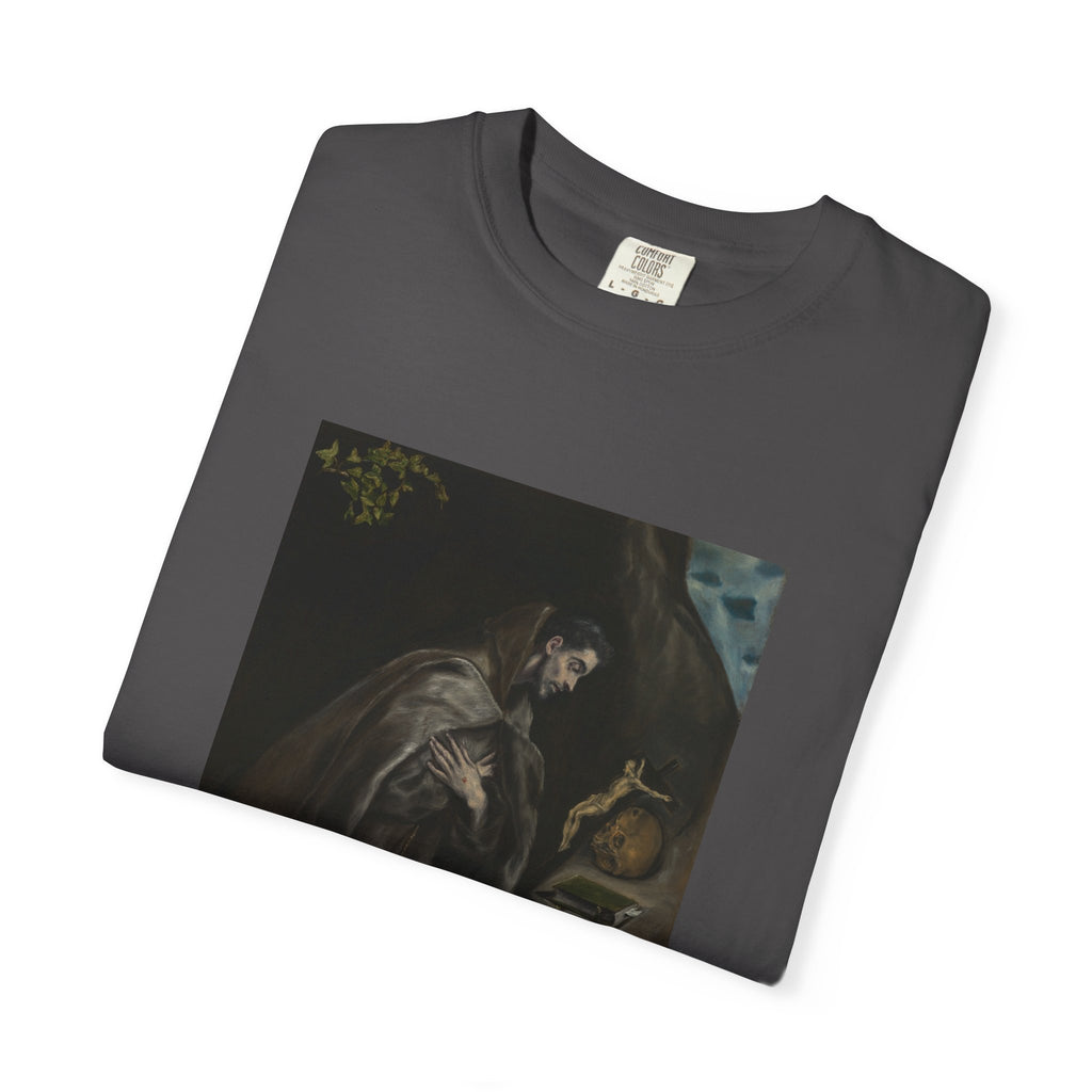 Saint Francis Kneeling in Meditation